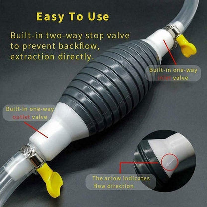 Portable Fuel And Oil Transfer Pump (1.2M Pipe)